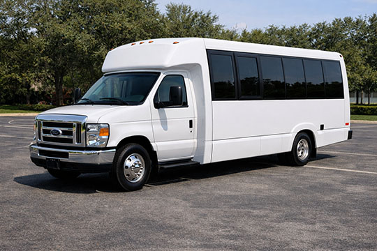 18-passenger minibus available for charter in Skokie, IL